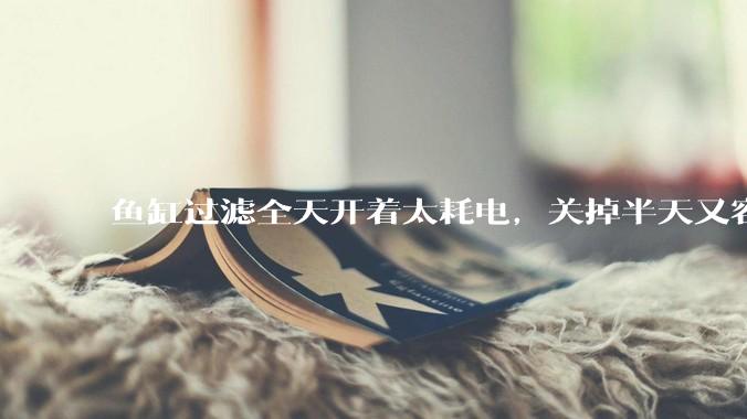鱼缸过滤全天开着太耗电，关掉半天又容易水浑，有什么好办法？